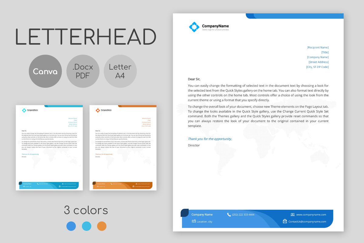 Letterhead Template